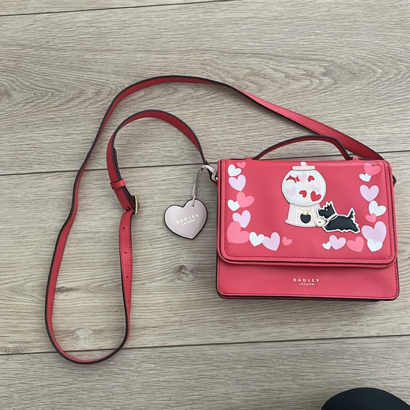 RADLEY LONDON I CHOOSE YOU Valentine’s Day Crossbody Fold Over - Picture 5 of 9